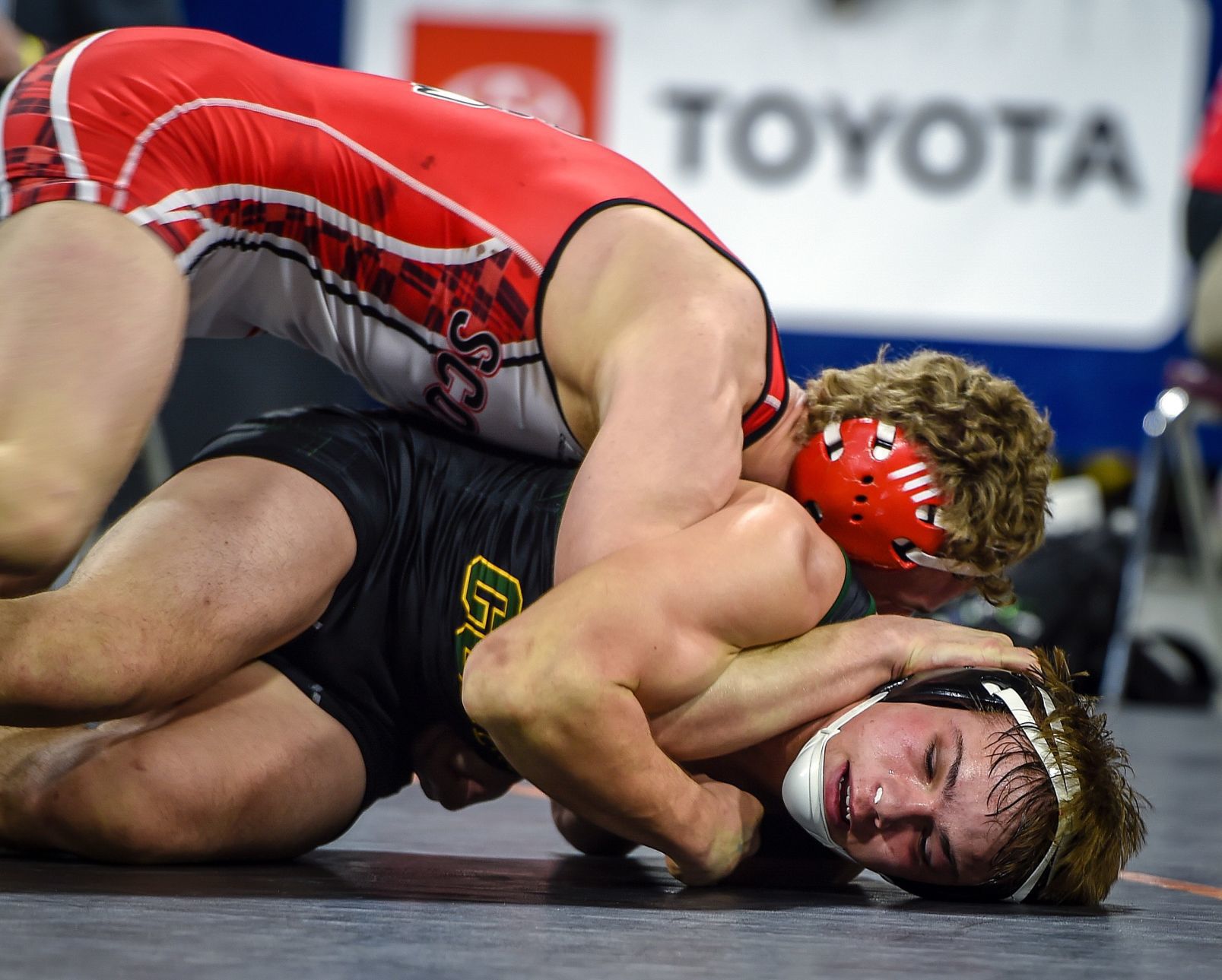 Day two of the wrestling tournament